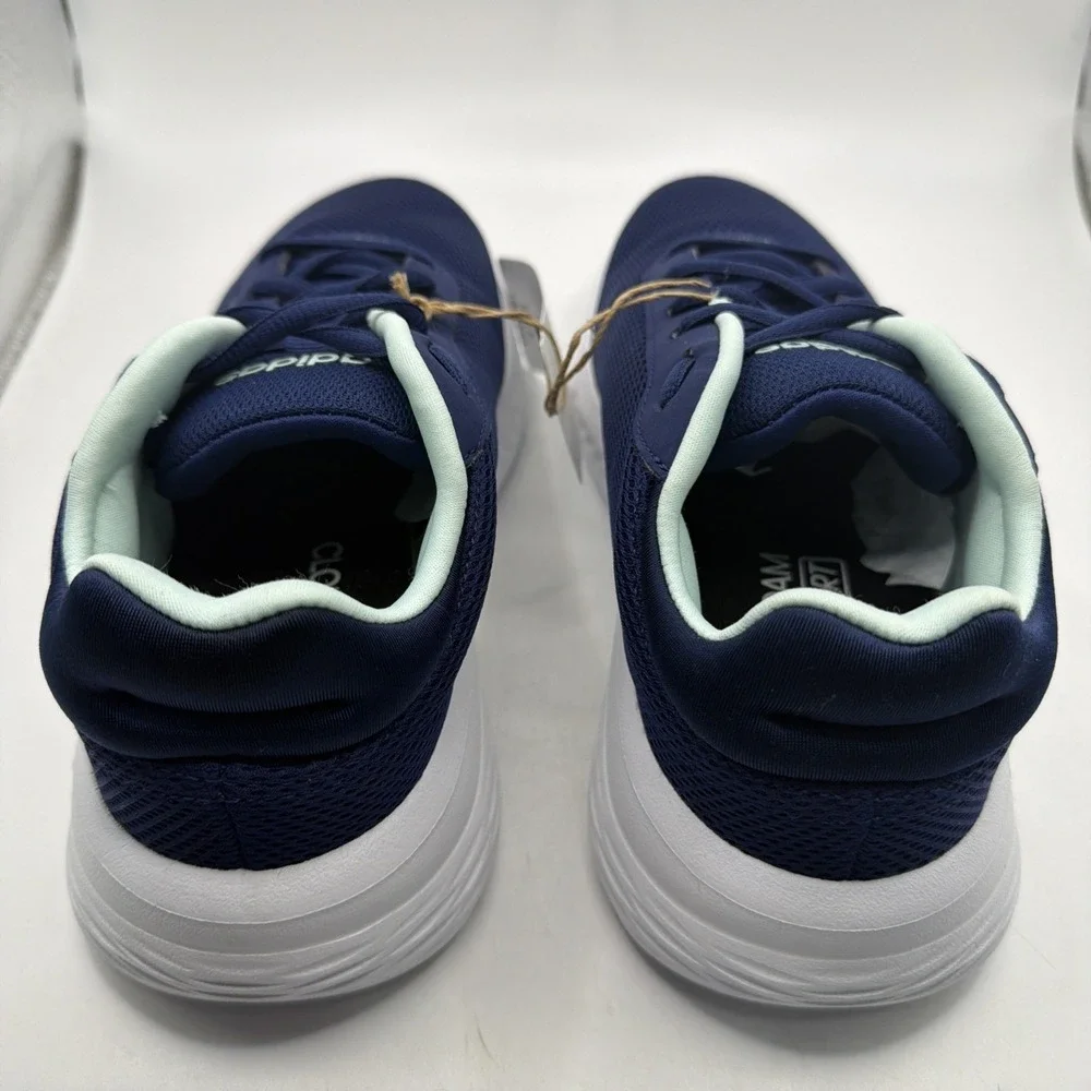 ADIDAS Women's Cloudfoam Pure Running Shoes Size 6 Blue, White & Green. New‎